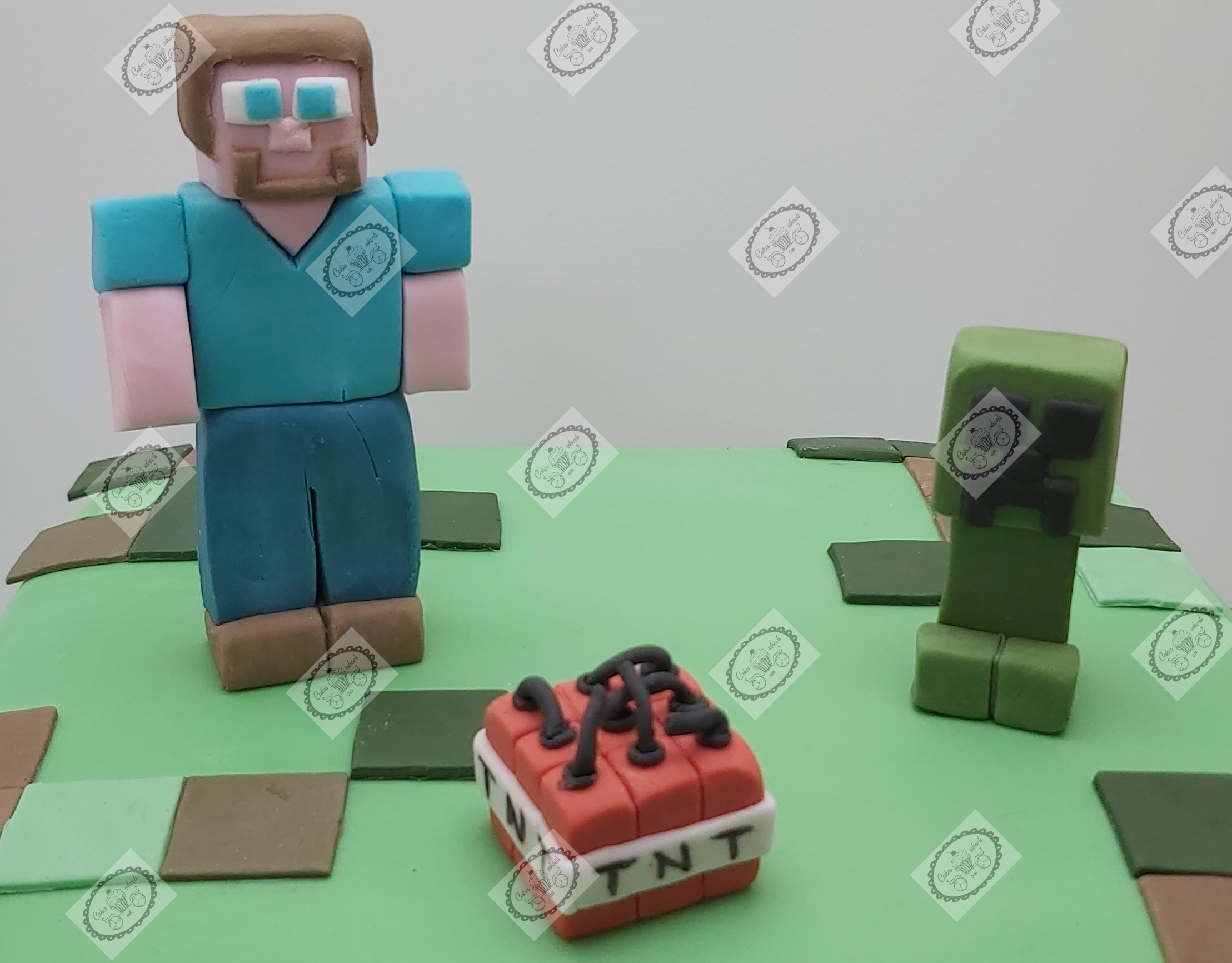 Minecraft caketoppers